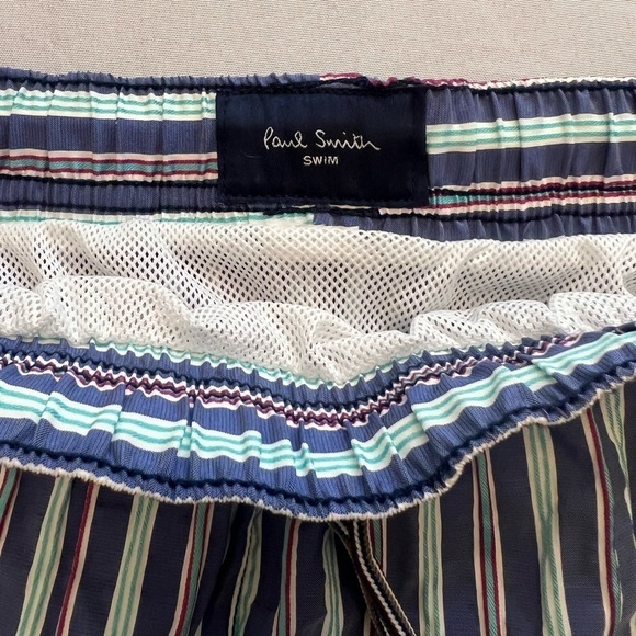 PAUL SMITH SWIM Men’s Swim Trunks, Size Small. - Picture 3 of 6